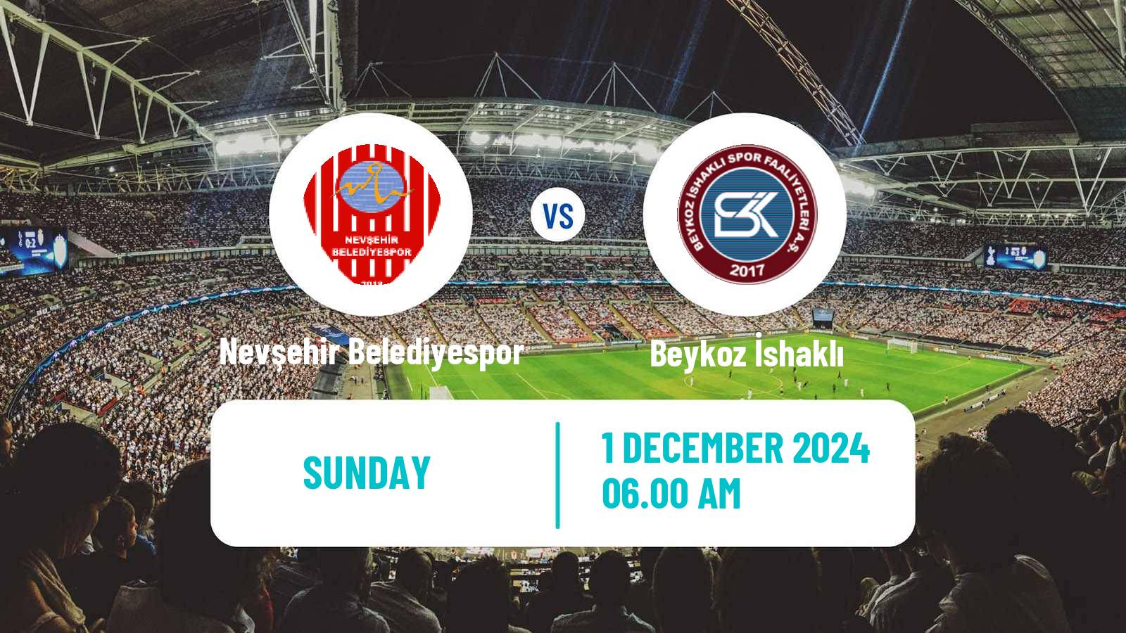 Soccer Turkish 3 Lig Group 2 Nevşehir Belediyespor - Beykoz İshaklı