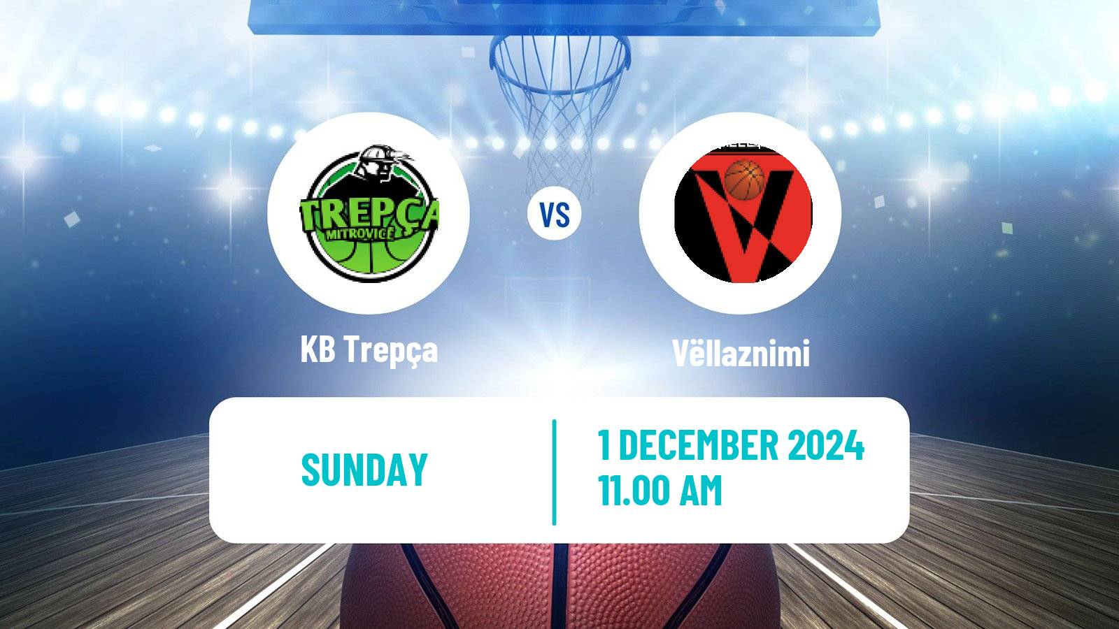 Basketball Kosovo Superliga Basketball Trepça - Vëllaznimi