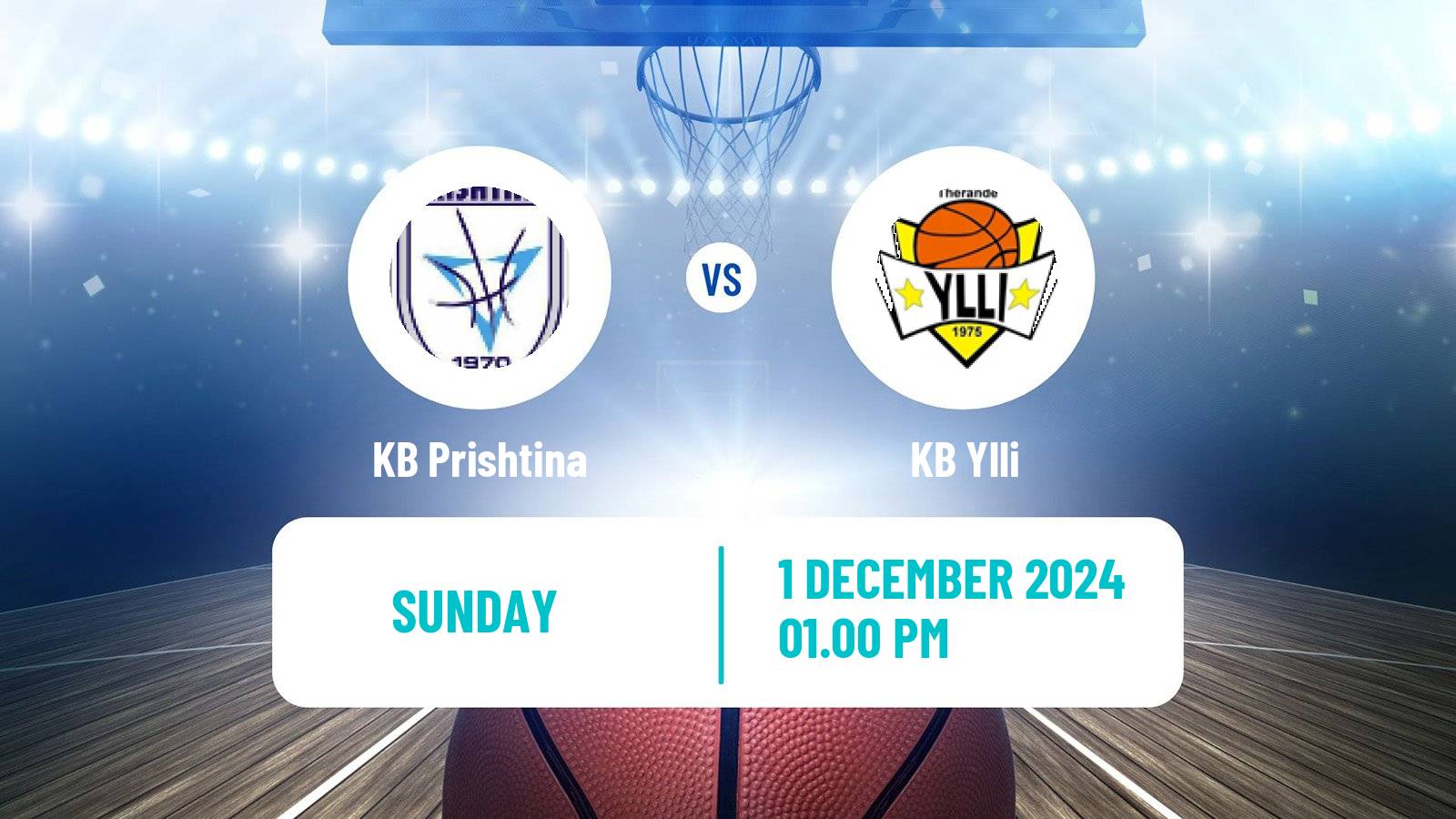 Basketball Kosovo Superliga Basketball Prishtina - Ylli