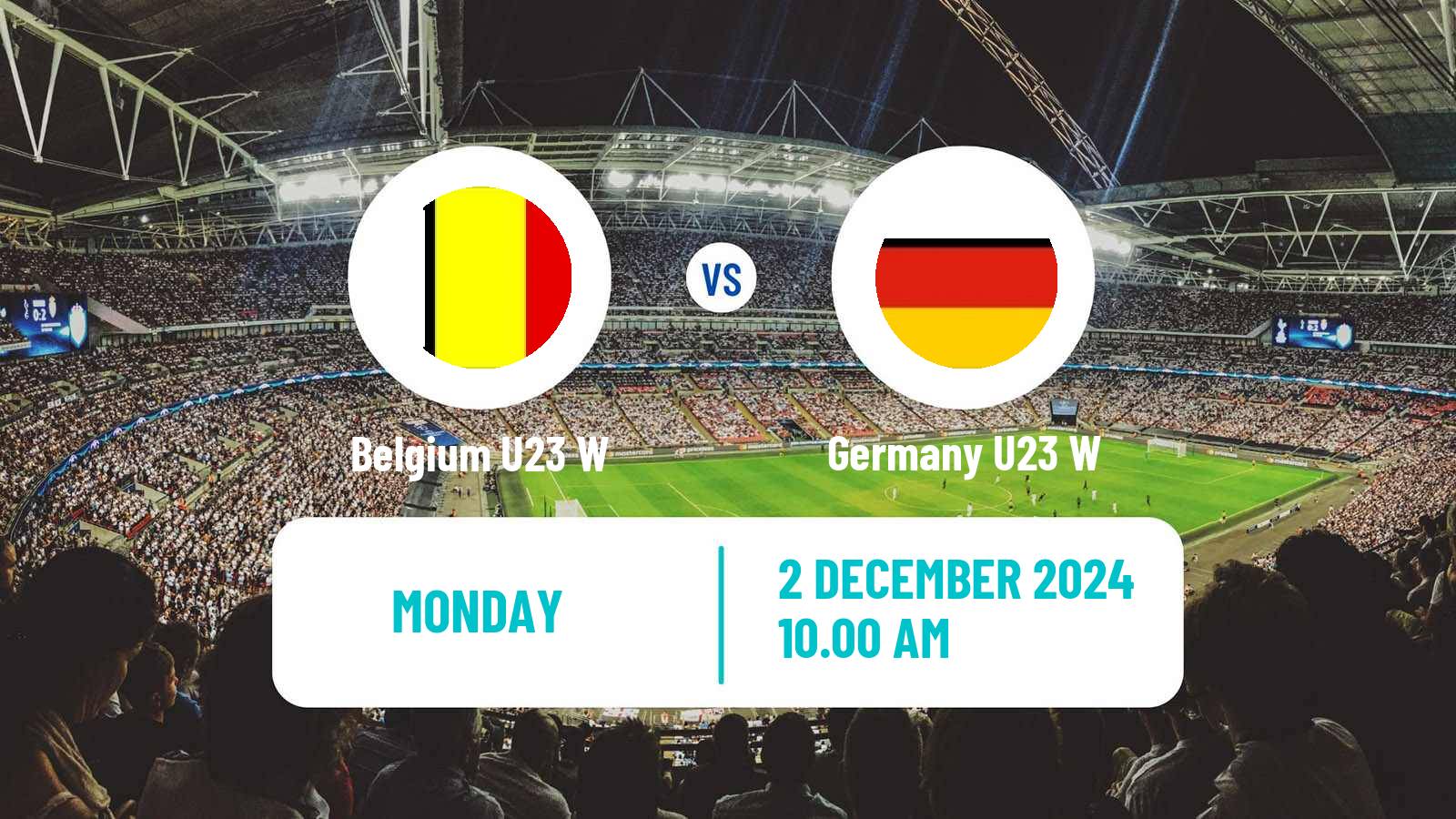 Soccer Friendly International Women Belgium U23 W - Germany U23 W