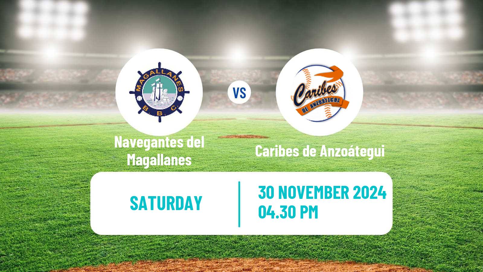 Baseball Venezuelan LVBP Navegantes del Magallanes - Caribes de Anzoátegui