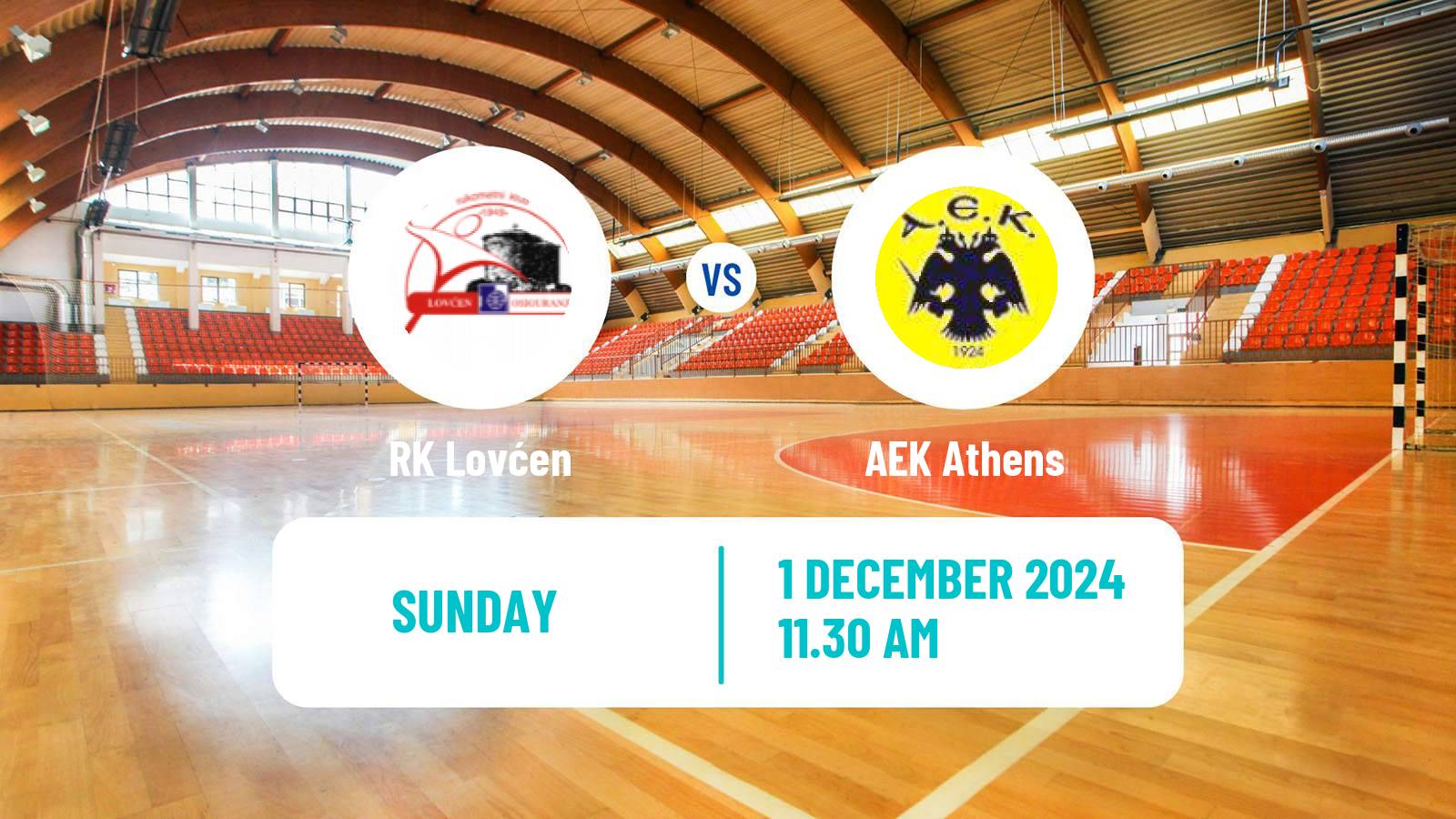 Handball EHF European Cup Lovćen - AEK Athens