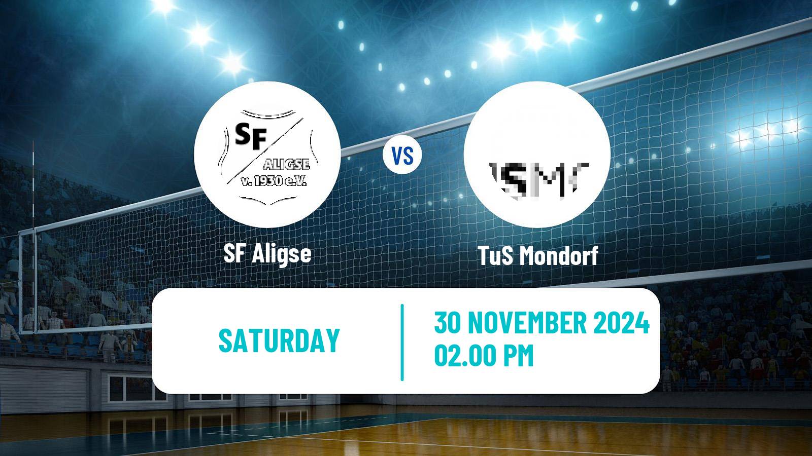 Volleyball German 2 Bundesliga North Volleyball Aligse - Mondorf