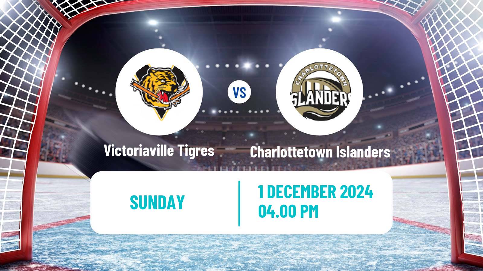 Hockey QMJHL Victoriaville Tigres - Charlottetown Islanders