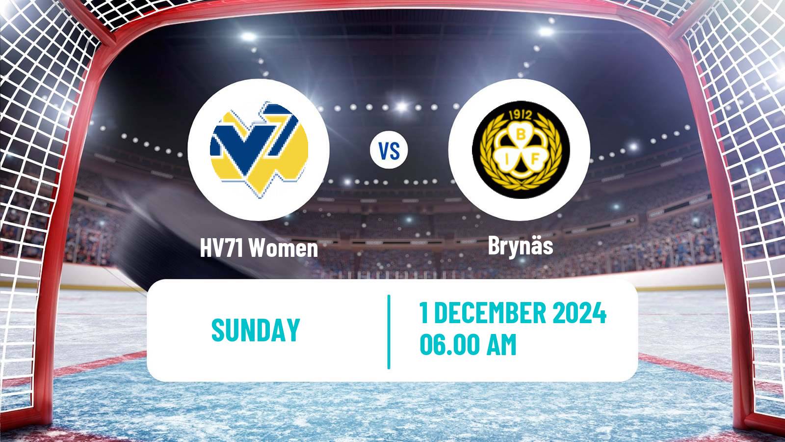 Hockey Swedish SDHL Women HV71 - Brynäs