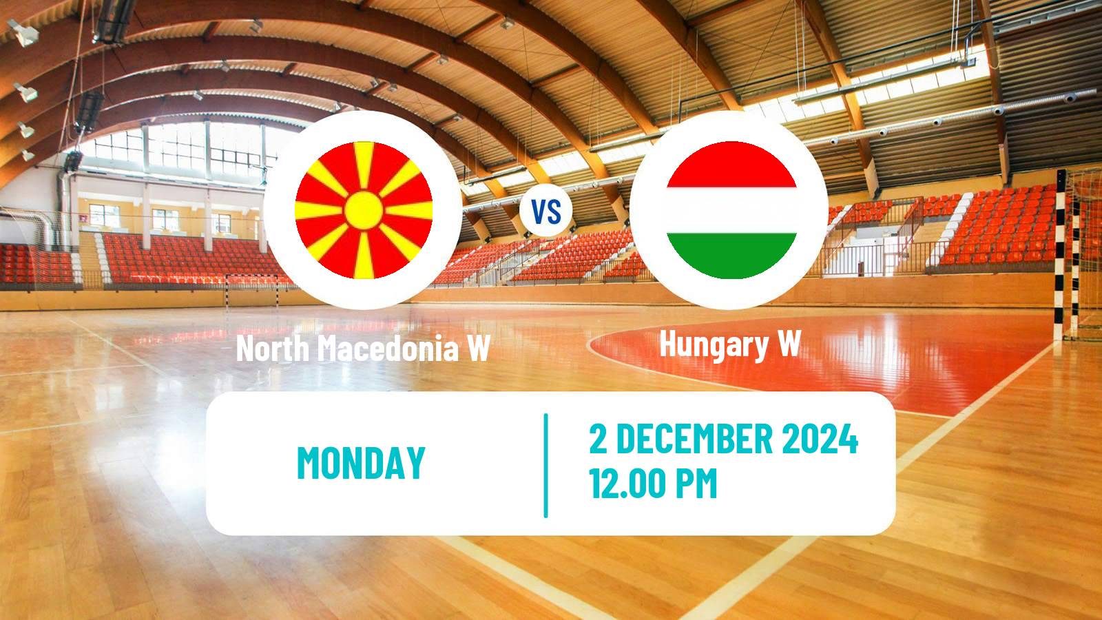 Handball Handball European Championship Women North Macedonia W - Hungary W