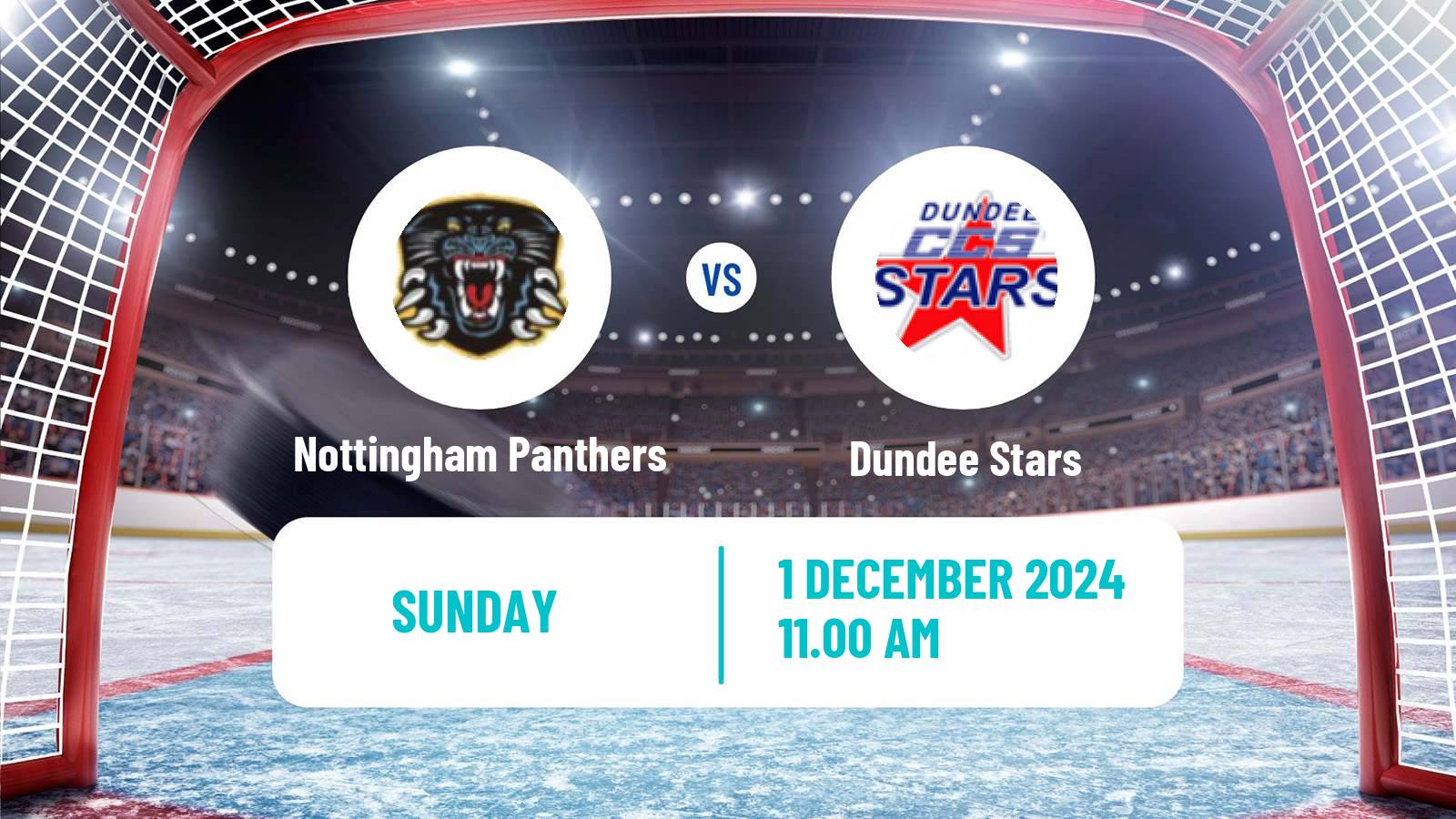 Hockey United Kingdom Elite League Nottingham Panthers - Dundee Stars