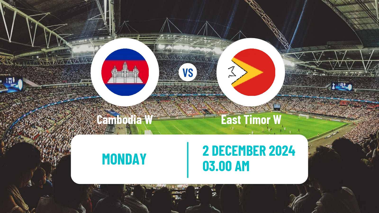 Soccer AFF Championship Women Cambodia W - East Timor W