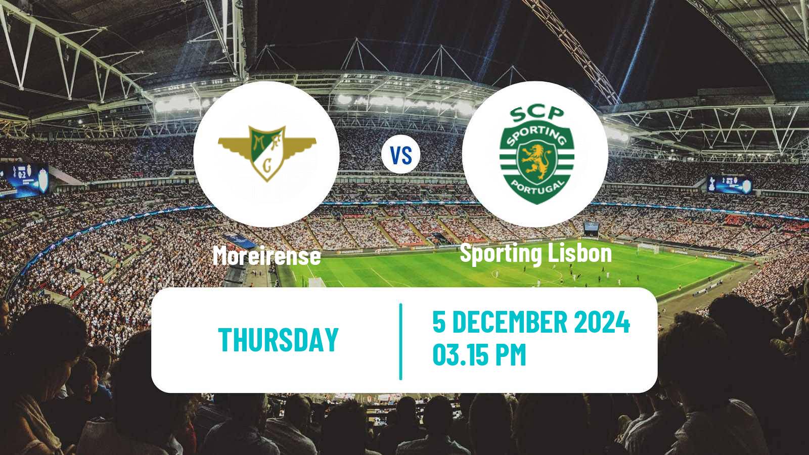 Soccer Liga Portugal Moreirense - Sporting Lisbon