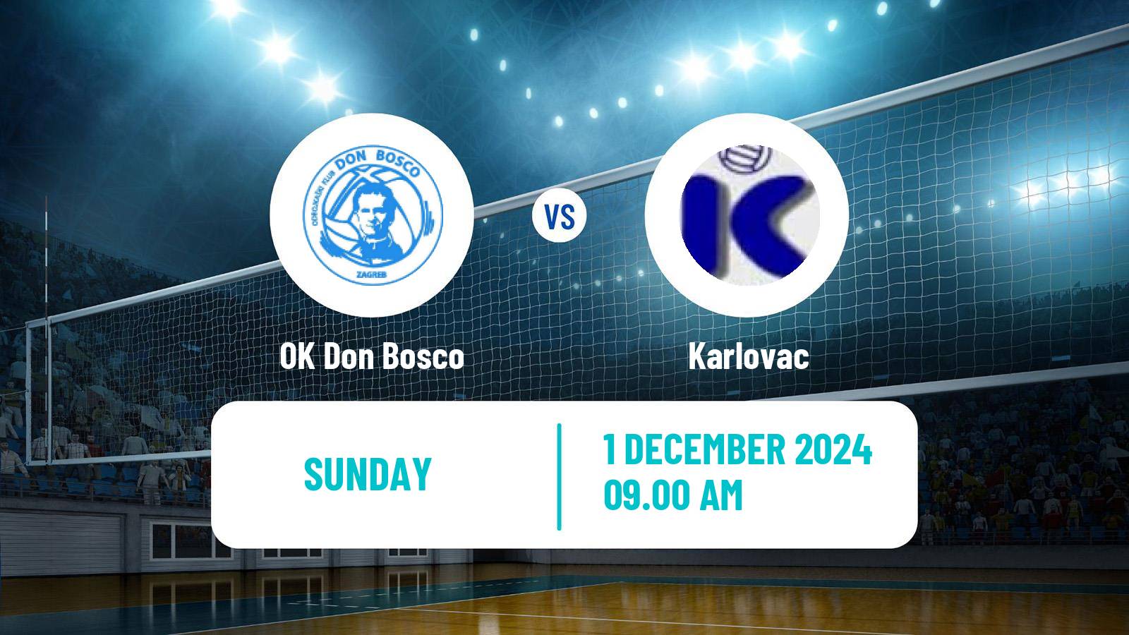 Volleyball Croatian Superliga Volleyball Women Don Bosco - Karlovac