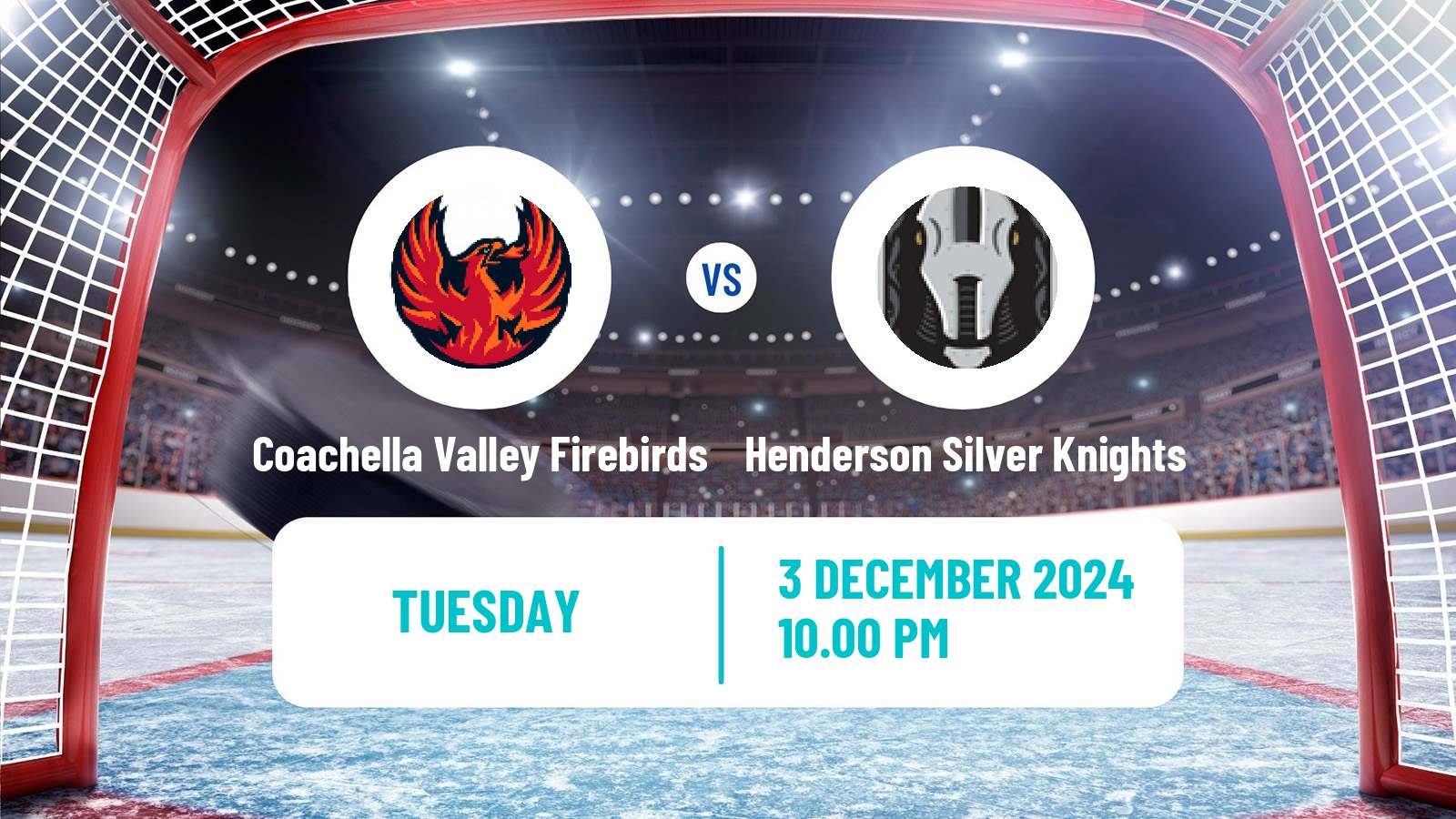 Hockey AHL Coachella Valley Firebirds - Henderson Silver Knights