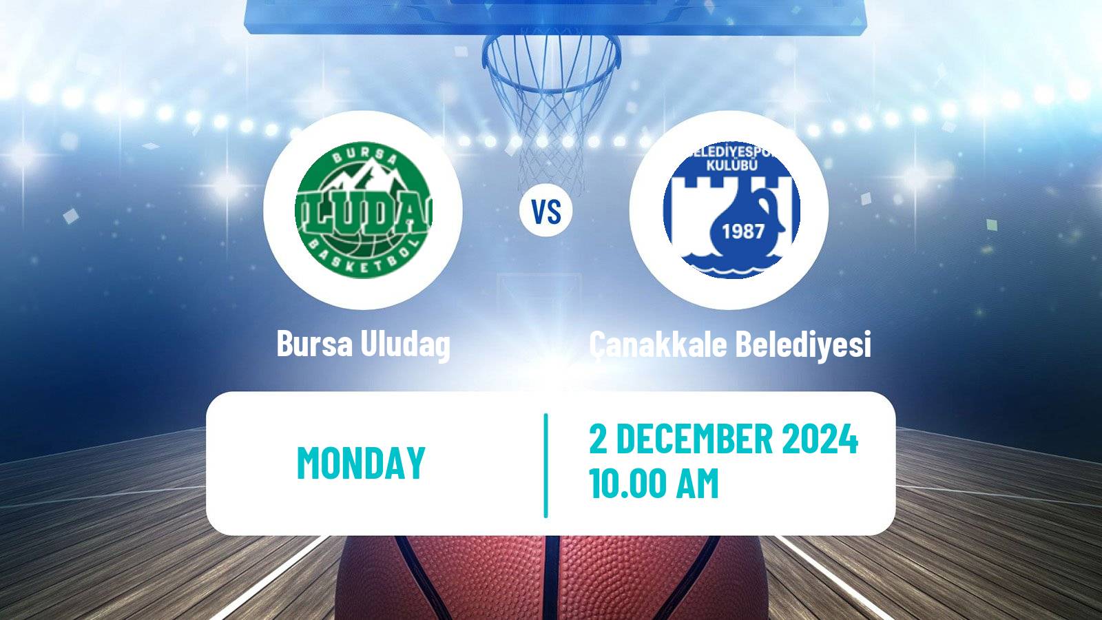 Basketball Turkish TKBL Women Bursa Uludag - Çanakkale Belediyesi