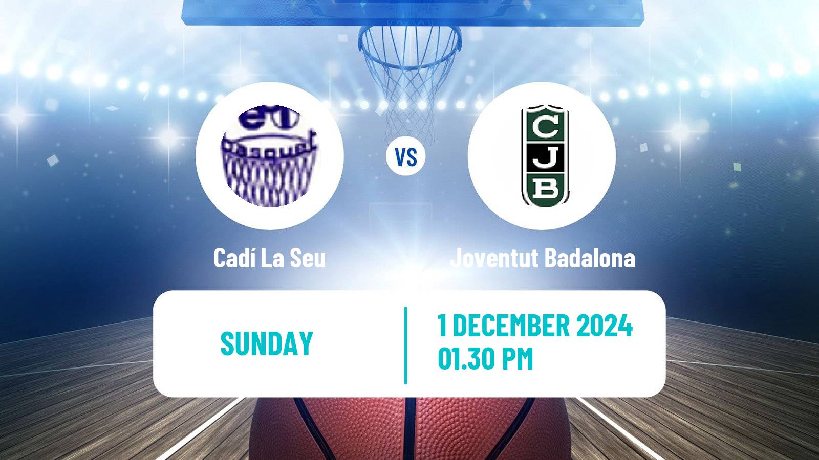 Basketball Spanish Liga Femenina Basketball Cadí La Seu - Joventut Badalona