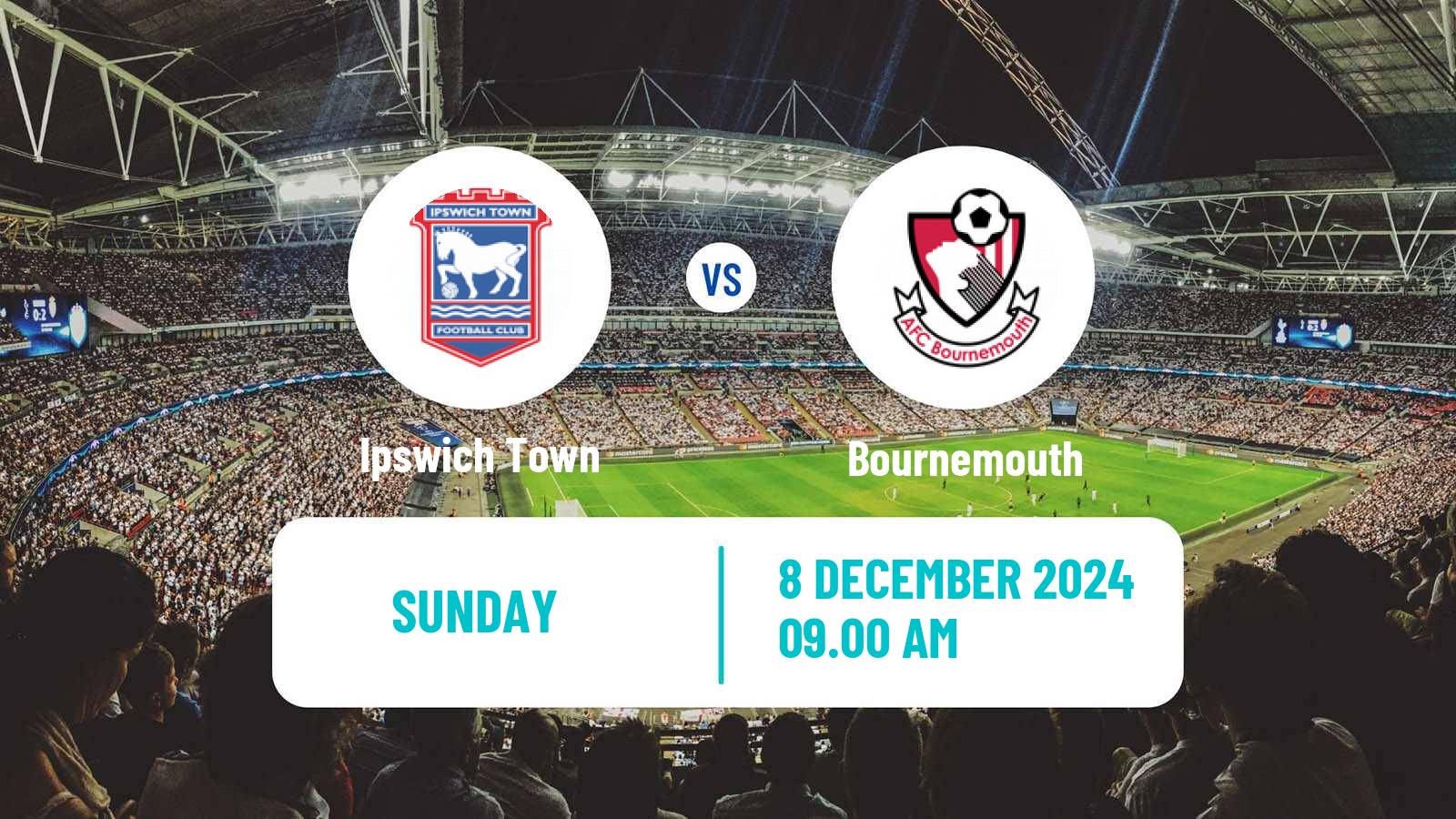 Soccer English Premier League Ipswich Town - Bournemouth