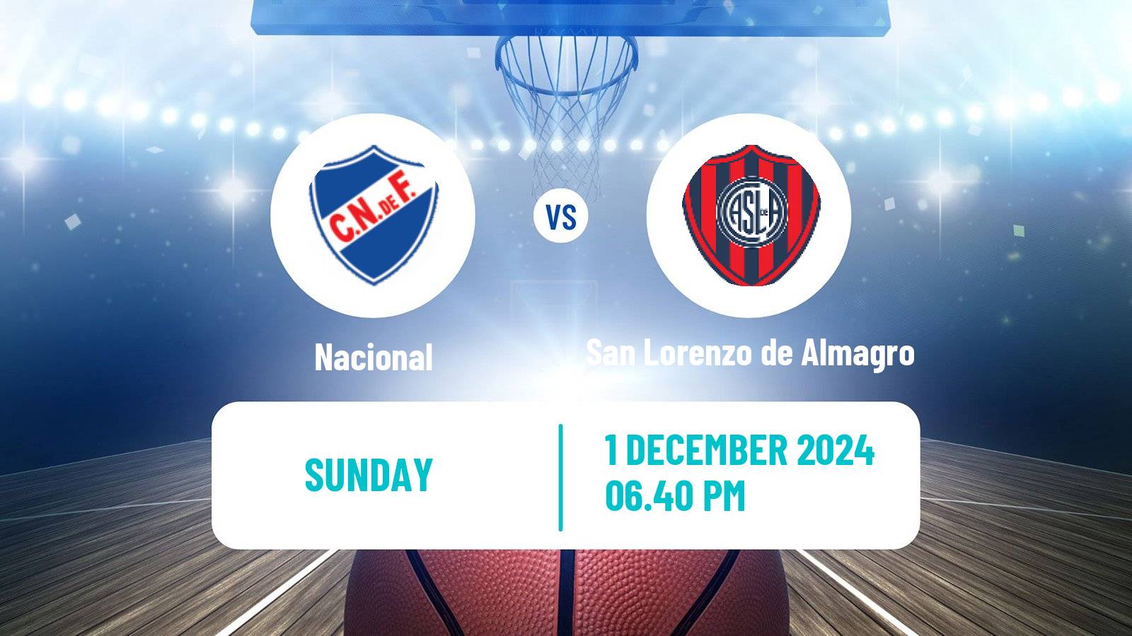 Basketball Basketball South American League Nacional - San Lorenzo de Almagro