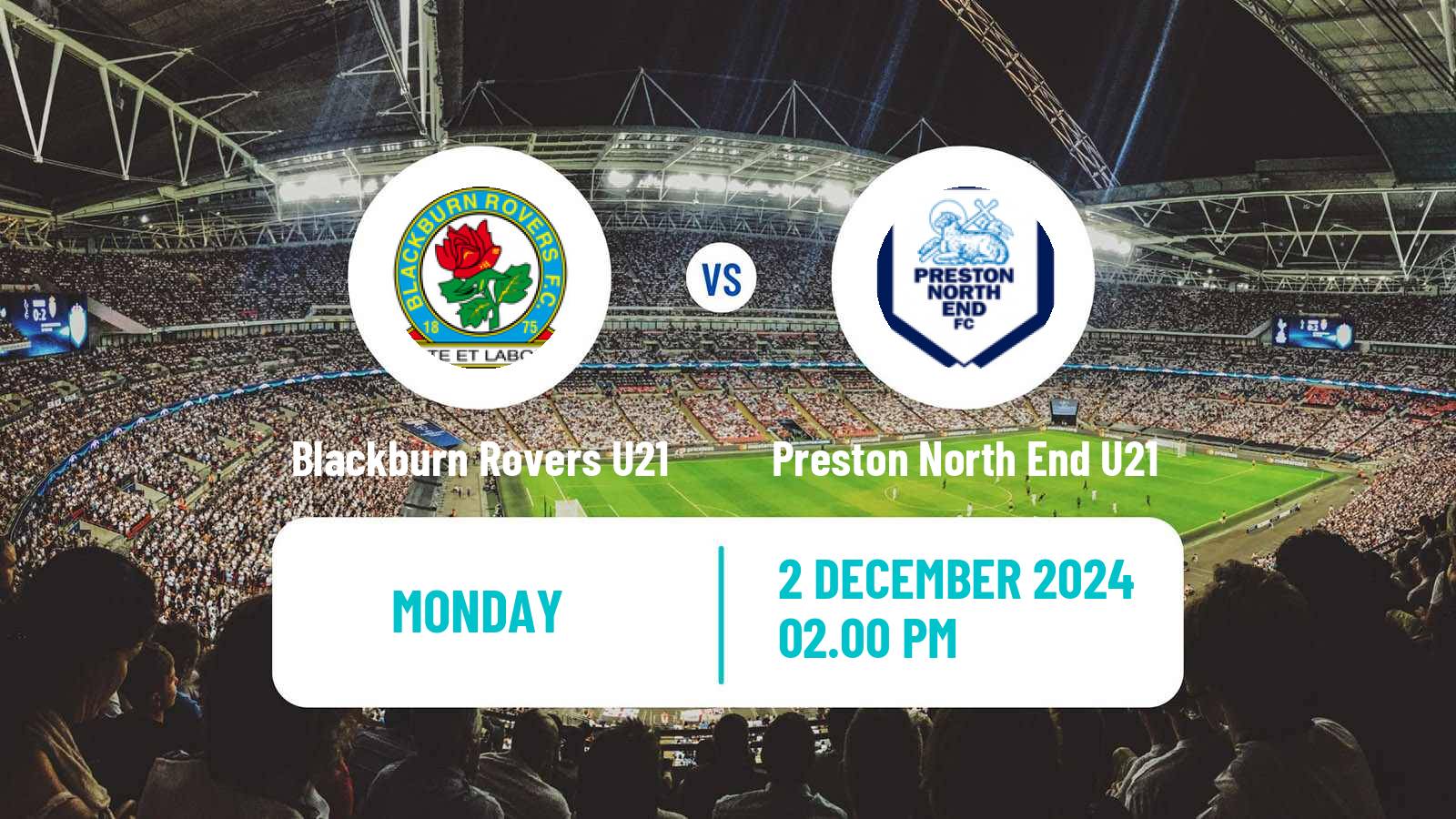 Soccer English Premier League Cup Blackburn Rovers U21 - Preston North End U21