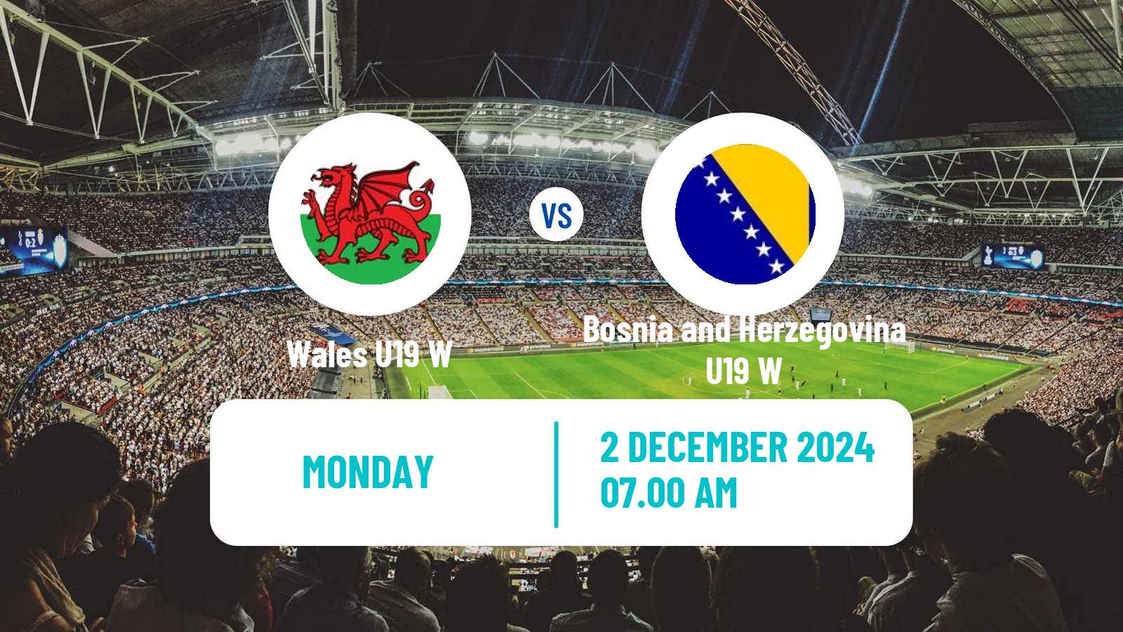 Soccer UEFA Euro U19 Women Wales U19 W - Bosnia and Herzegovina U19 W