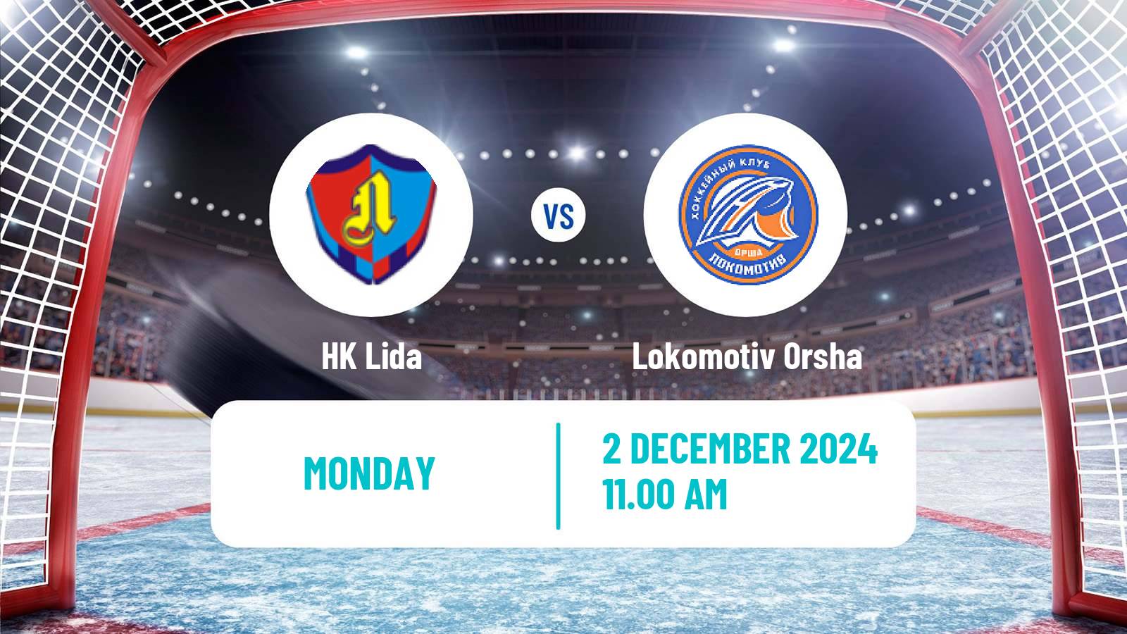 Hockey Belarusian Extraleague Lida - Lokomotiv Orsha