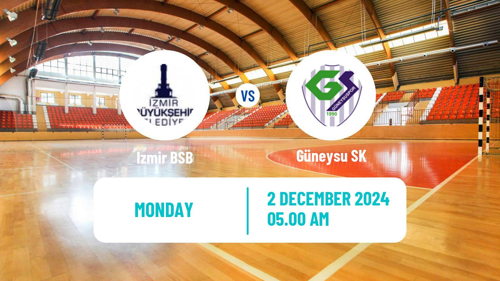 Handball Turkish Superlig Handball Izmir BSB - Güneysu