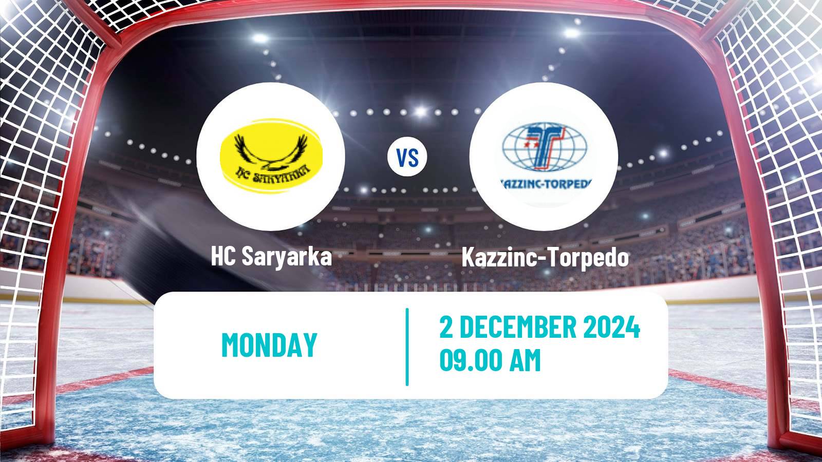 Hockey Kazakh Ice Hockey Championship Saryarka - Kazzinc-Torpedo