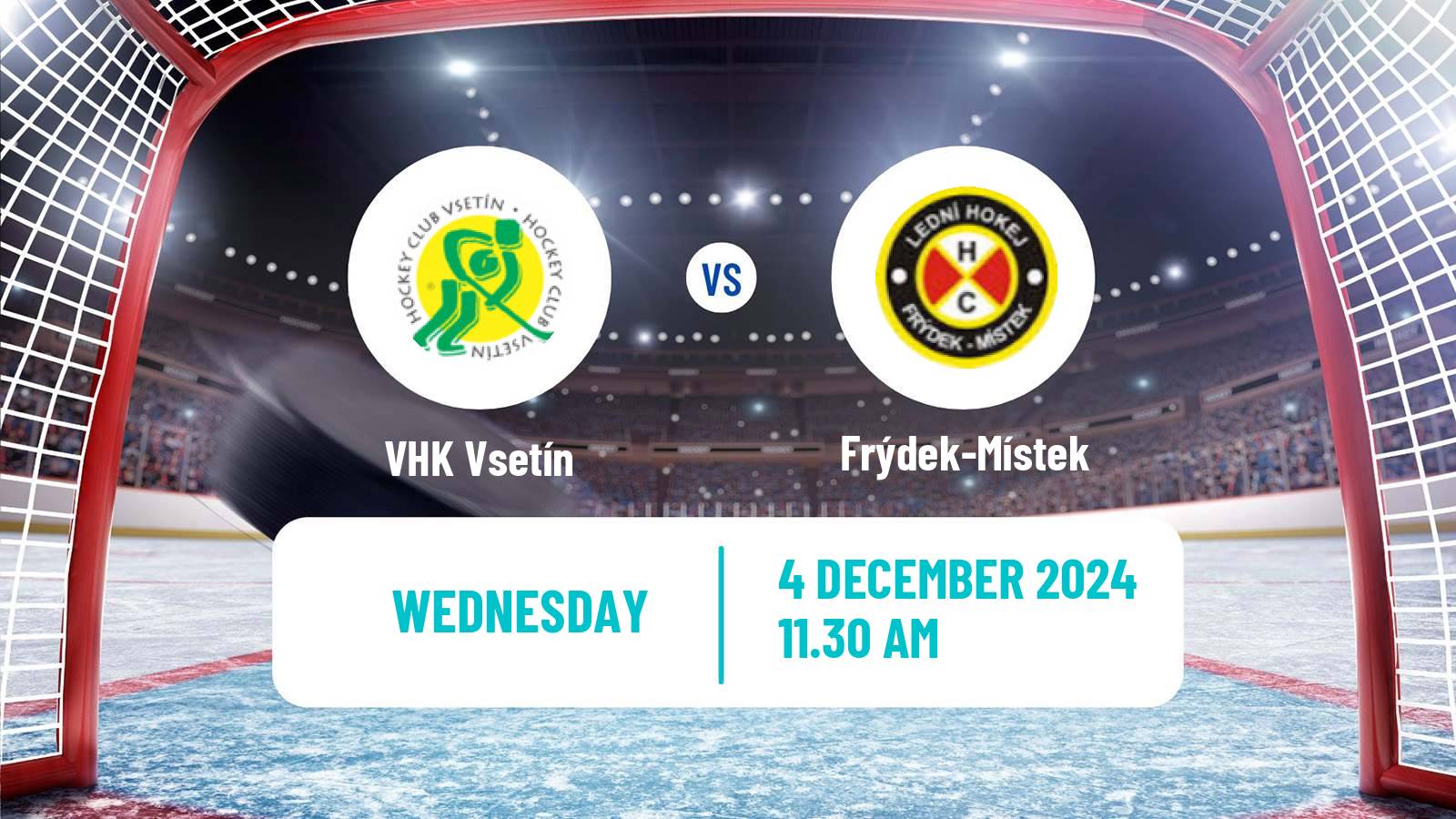 Hockey Czech Chance Liga Vsetín - Frýdek-Místek