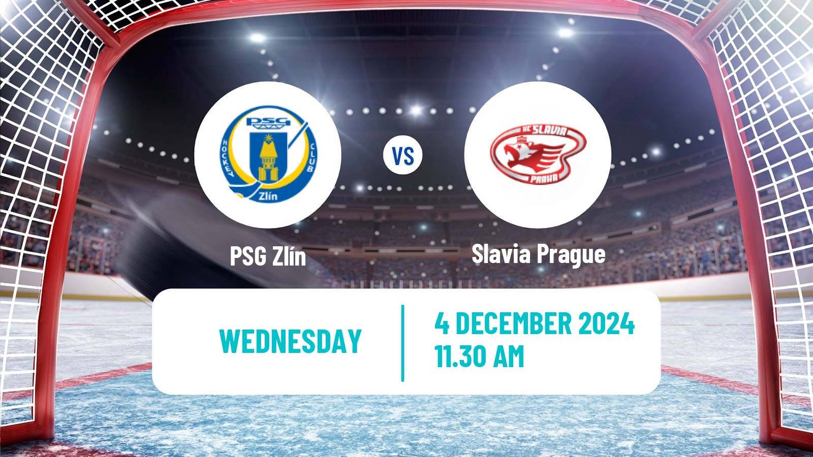 Hockey Czech Chance Liga PSG Zlín - Slavia Prague