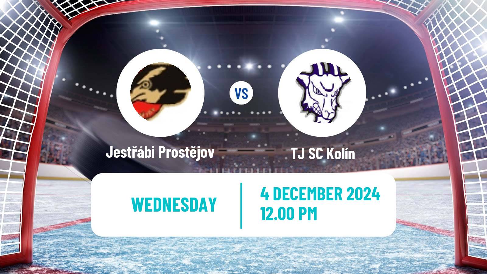 Hockey Czech Chance Liga Jestřábi Prostějov - Kolín