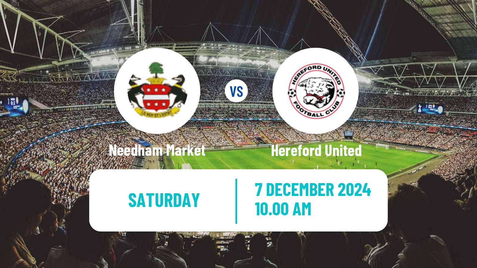 Soccer English National League North Needham Market - Hereford United