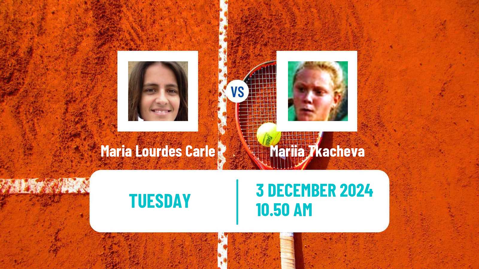 Tennis Florianopolis Challenger Women Maria Lourdes Carle - Mariia Tkacheva