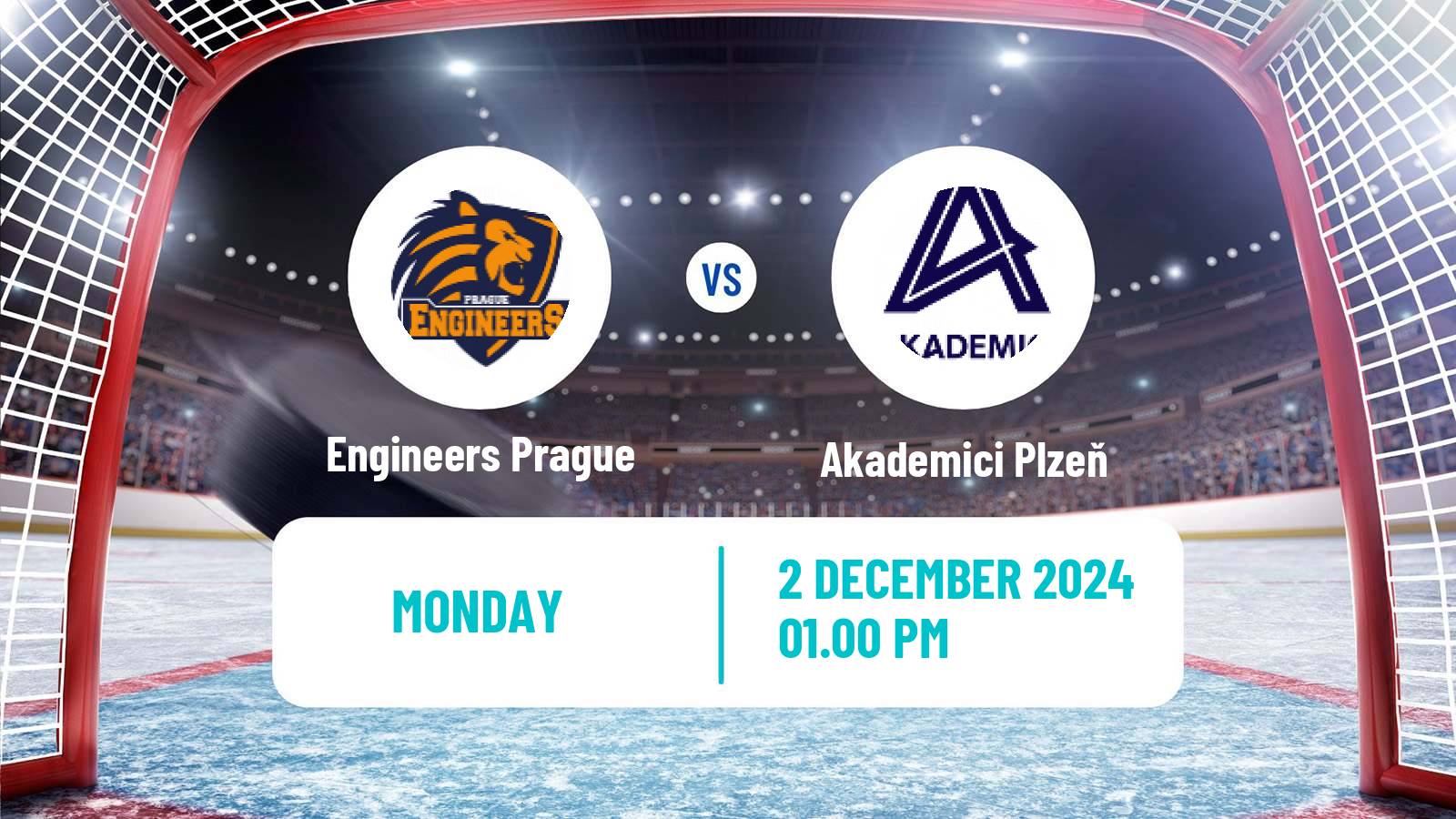 Hockey Czech ULLH Engineers Prague - Akademici Plzeň