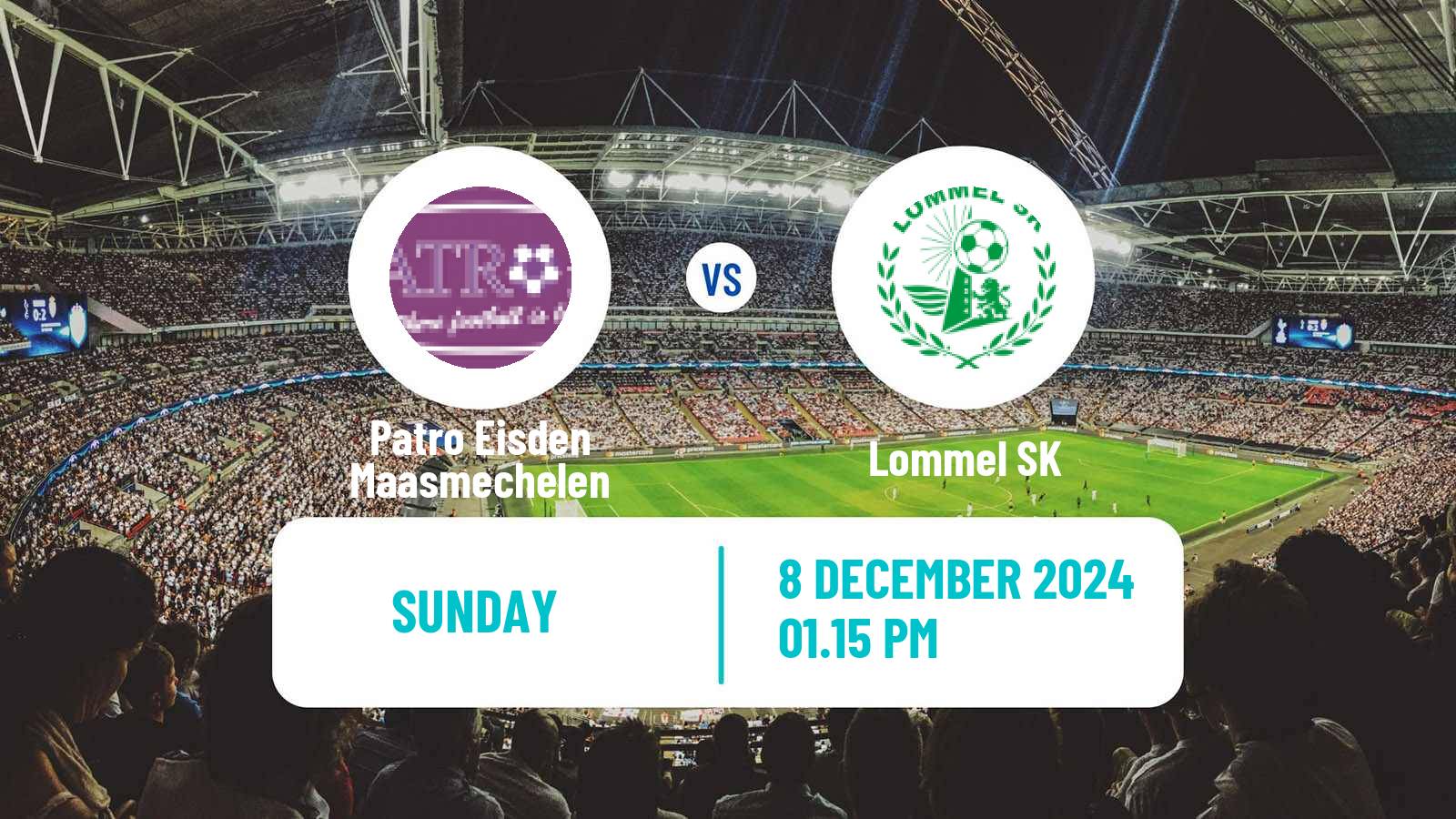 Soccer Belgian Сhallenger Pro League Patro Eisden Maasmechelen - Lommel