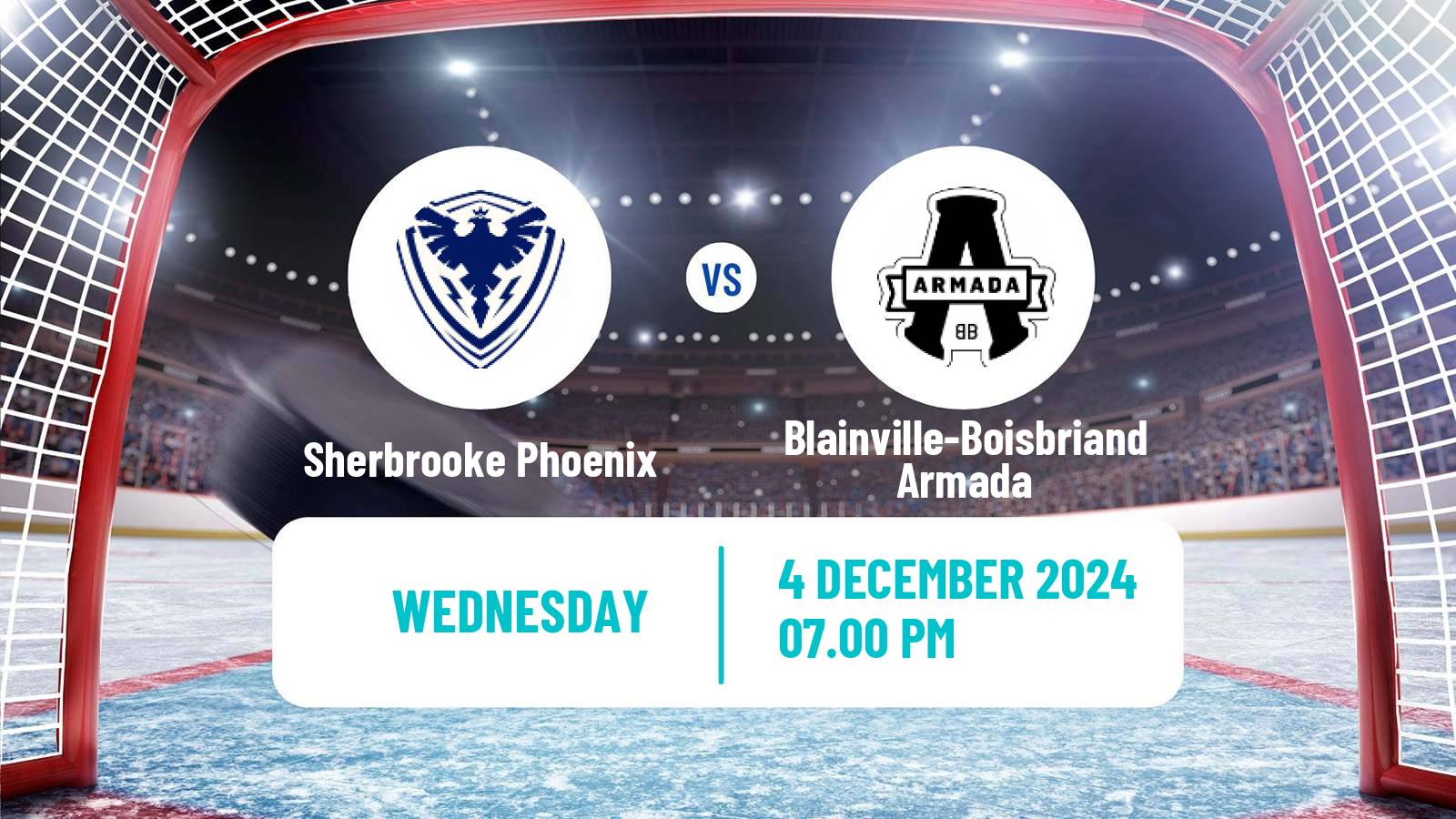 Hockey QMJHL Sherbrooke Phoenix - Blainville-Boisbriand Armada