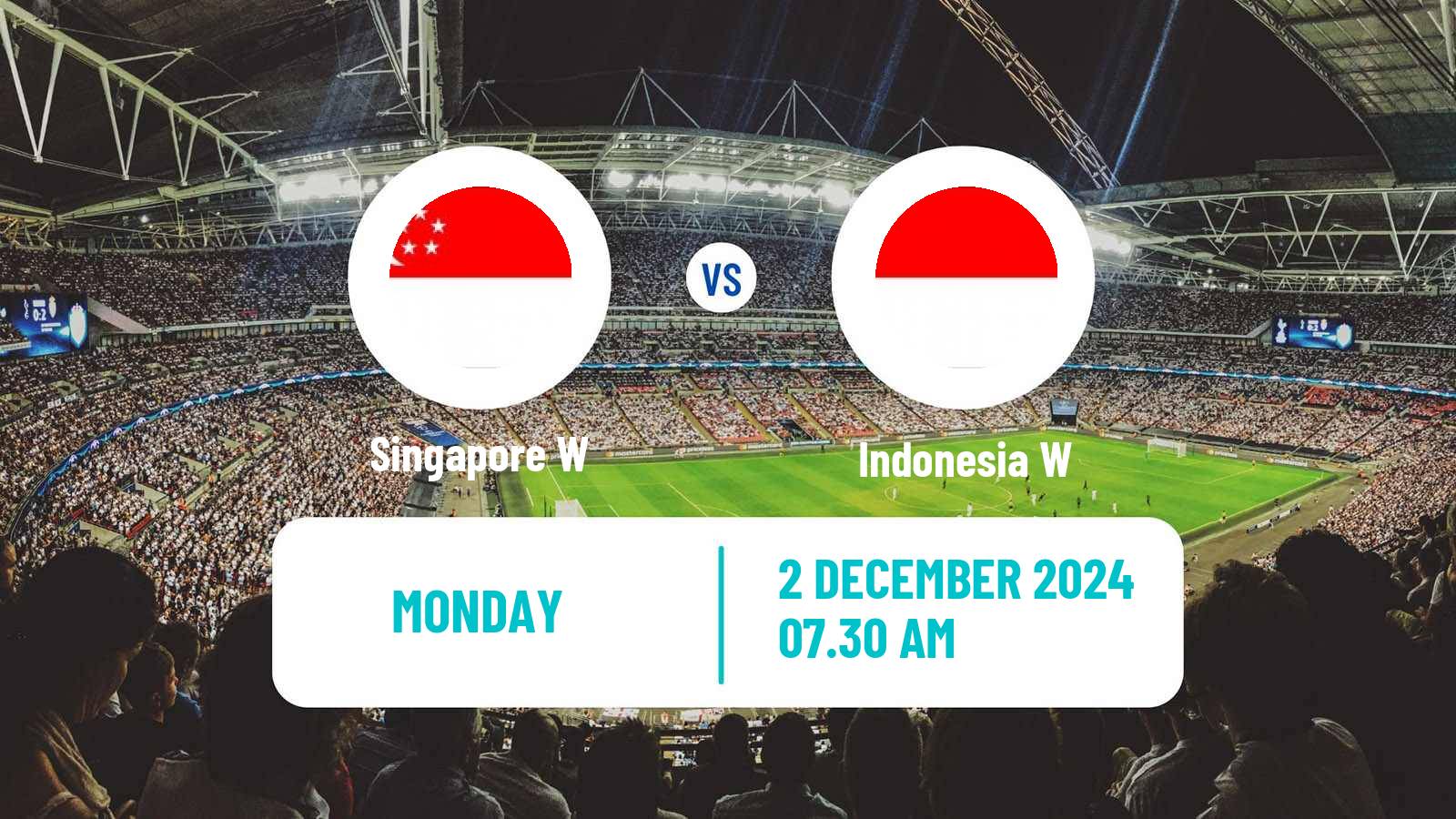 Soccer AFF Championship Women Singapore W - Indonesia W