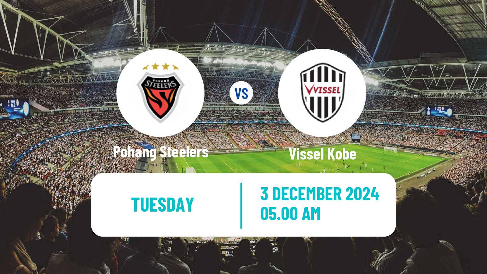 Soccer AFC Champions League Pohang Steelers - Vissel Kobe