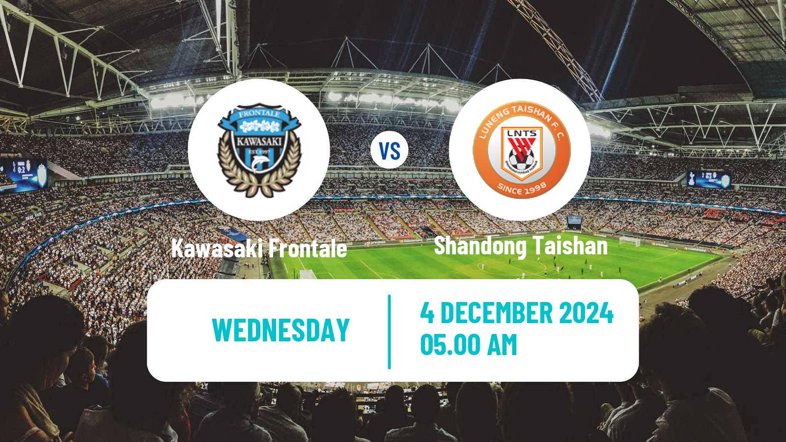 Soccer AFC Champions League Kawasaki Frontale - Shandong Taishan