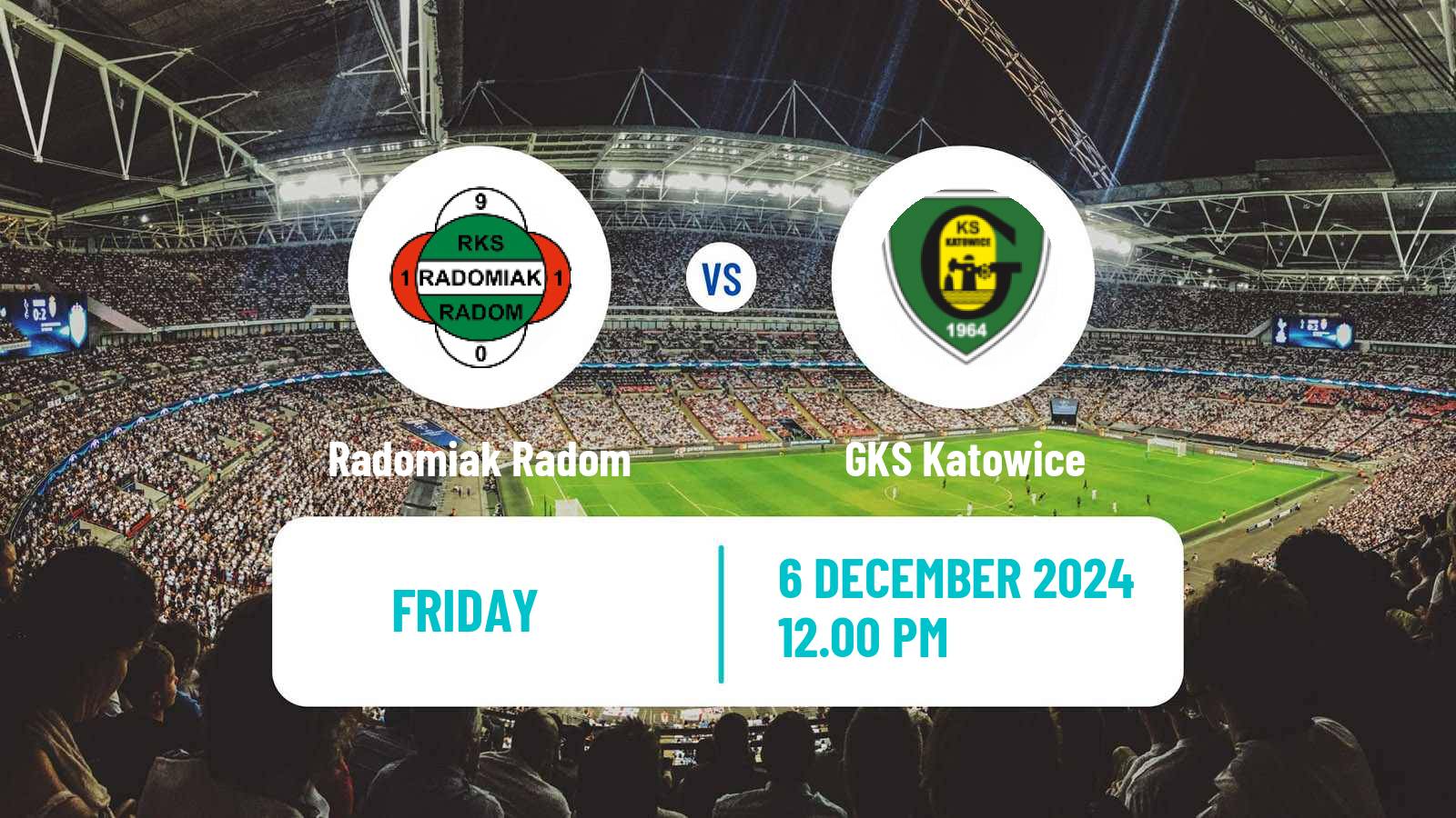 Soccer Polish Ekstraklasa Radomiak Radom - GKS Katowice