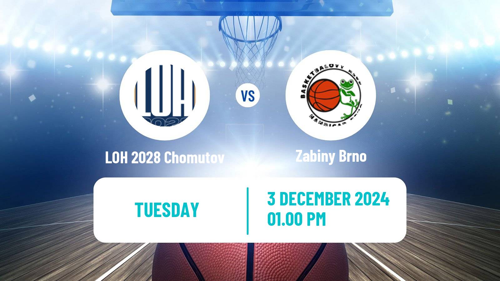 Basketball Czech ZBL Women LOH 2028 Chomutov - Zabiny Brno