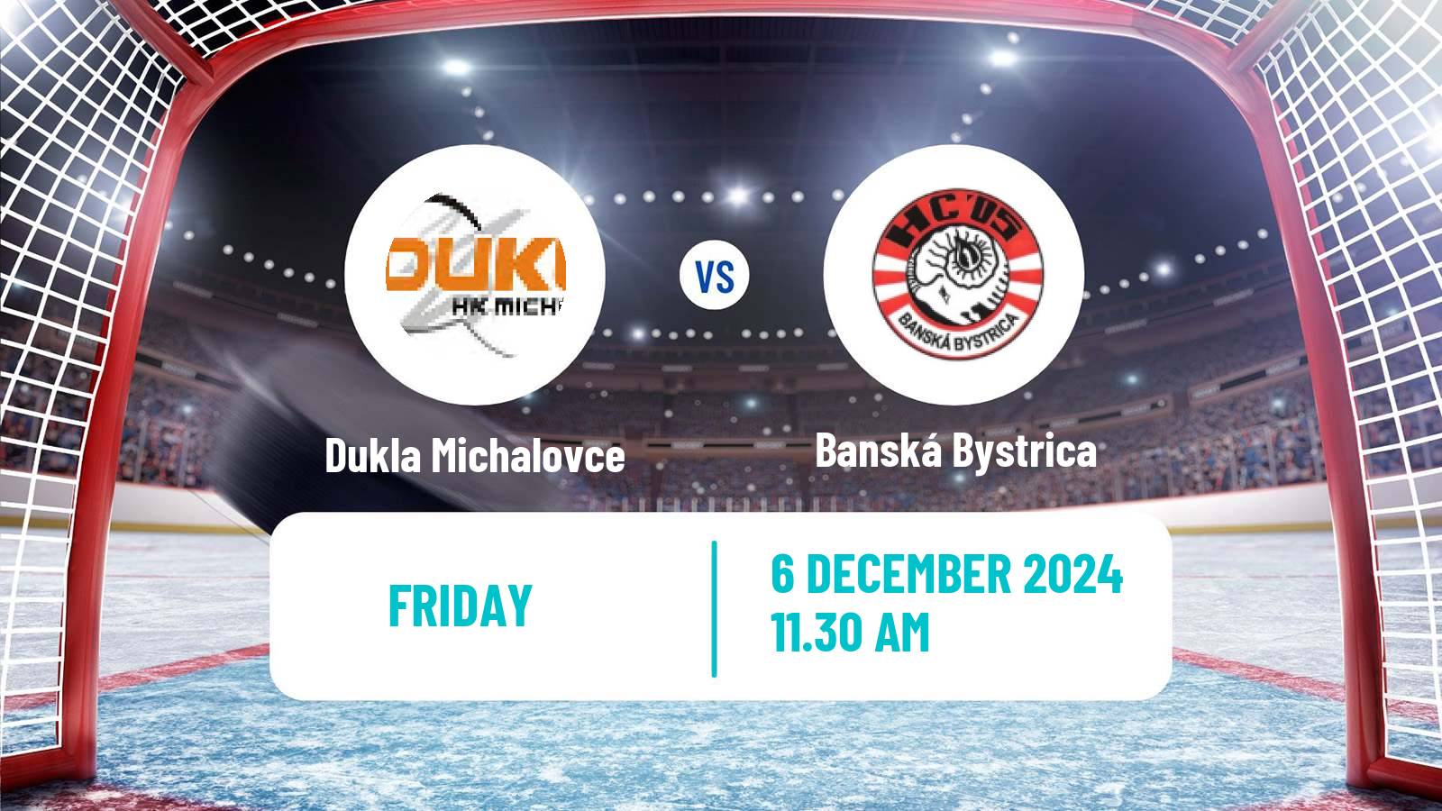 Hockey Slovak Extraliga Dukla Michalovce - Banská Bystrica