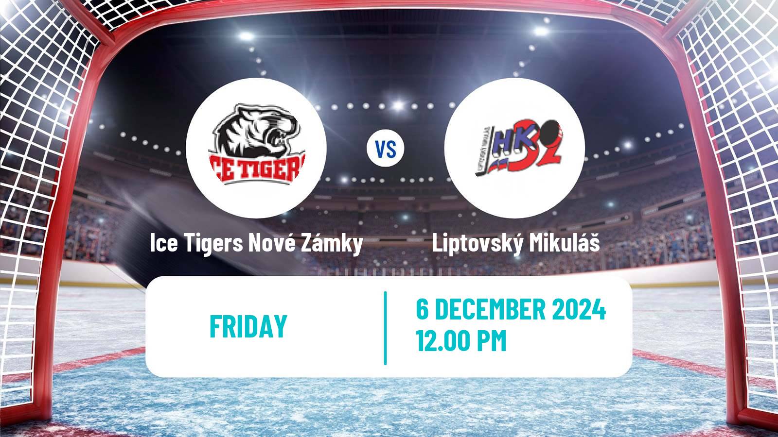 Hockey Slovak Extraliga Ice Tigers Nové Zámky - Liptovský Mikuláš