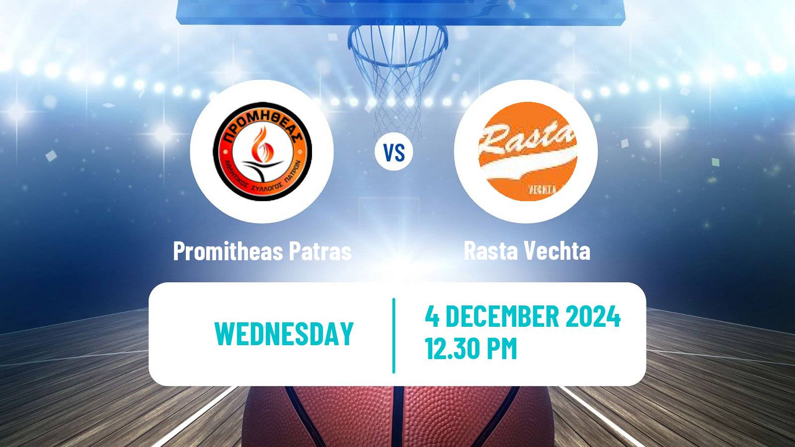 Basketball Champions League Basketball Promitheas Patras - Rasta Vechta