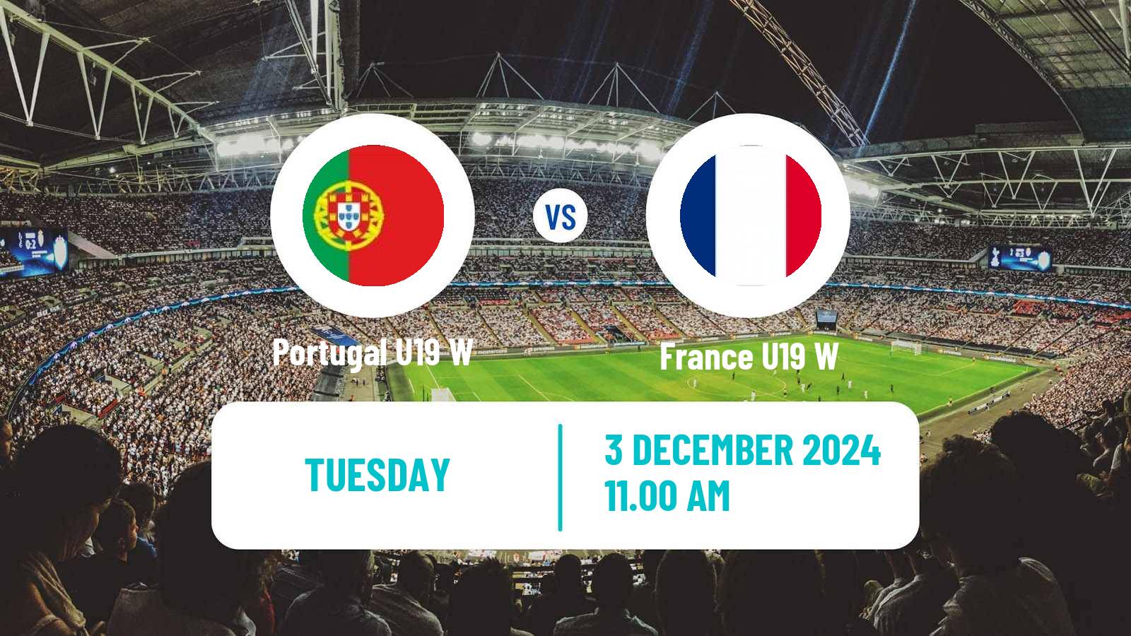 Soccer UEFA Euro U19 Women Portugal U19 W - France U19 W