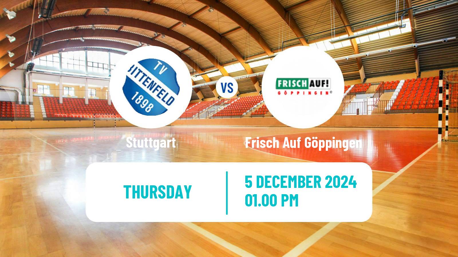 Handball German Bundesliga Handball Stuttgart - Frisch Auf Göppingen