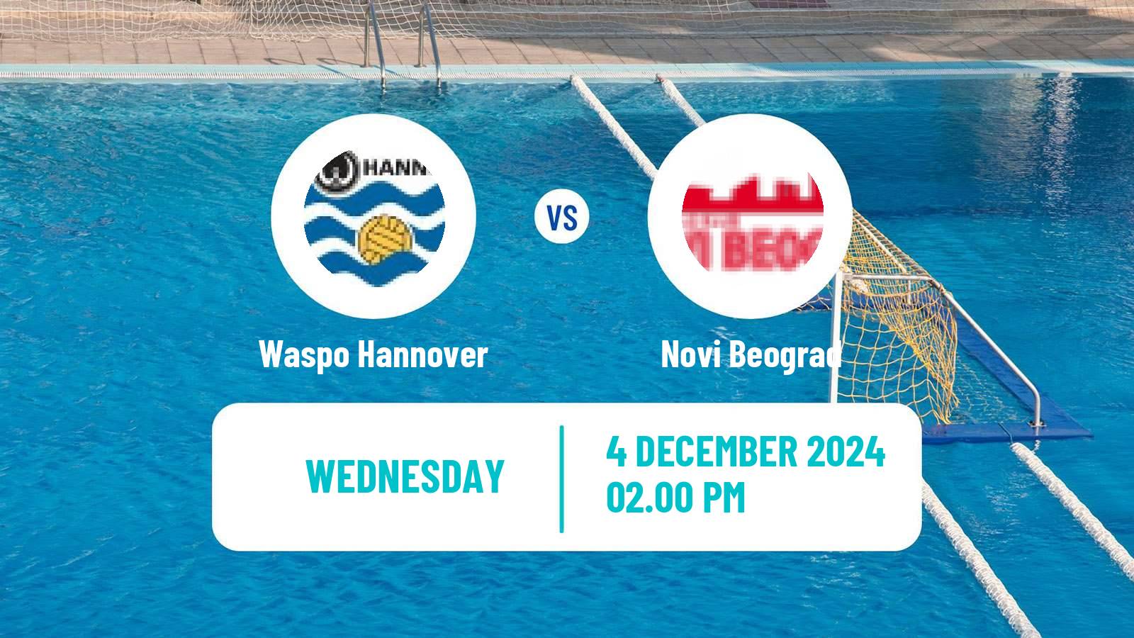 Water polo Champions League Water Polo Waspo Hannover - Novi Beograd