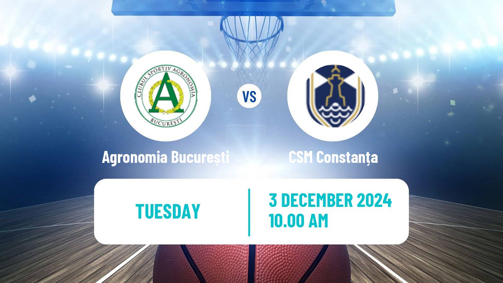 Basketball Romanian Cup Basketball Women Agronomia București - CSM Constanța