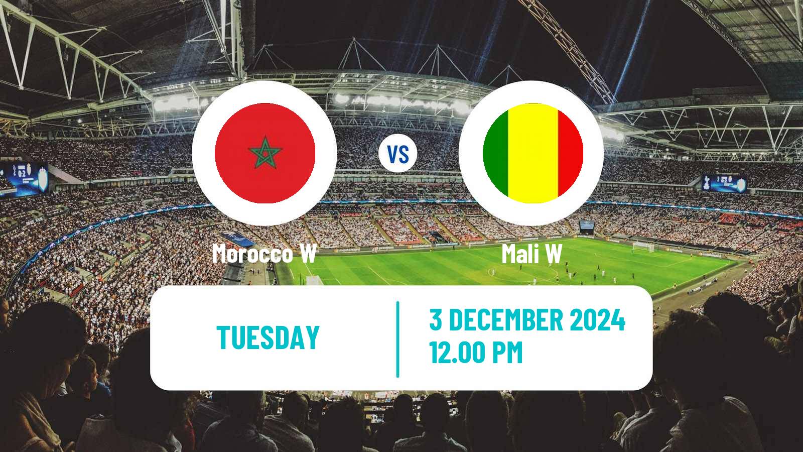 Soccer Friendly International Women Morocco W - Mali W