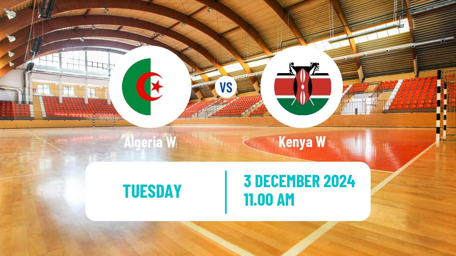 Handball African Championship Handball Women Algeria W - Kenya W