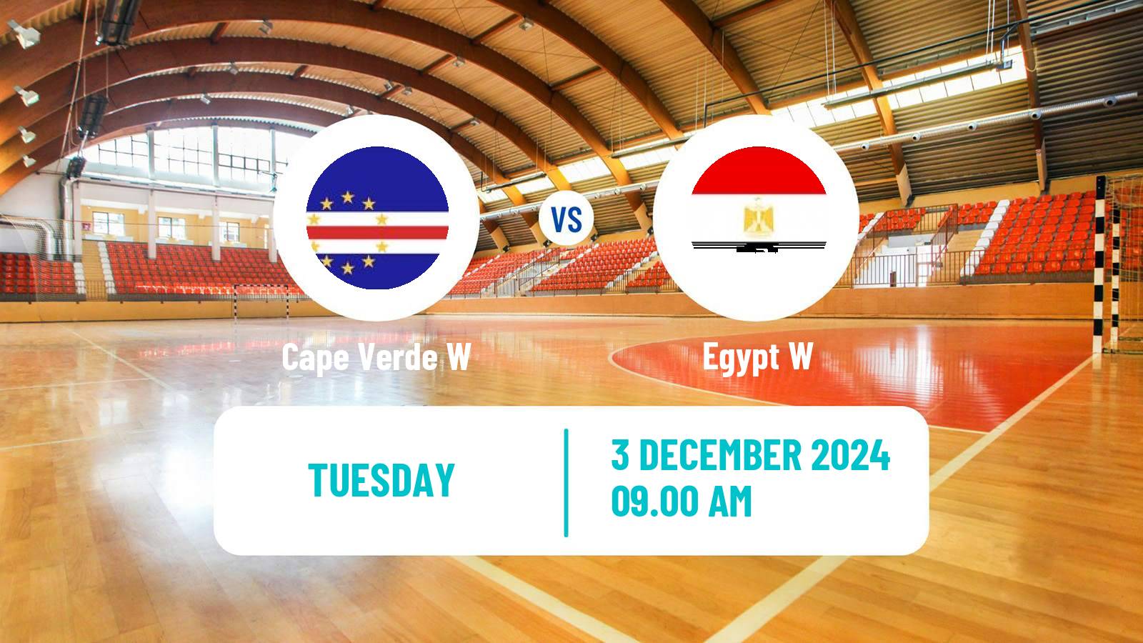 Handball African Championship Handball Women Cape Verde W - Egypt W