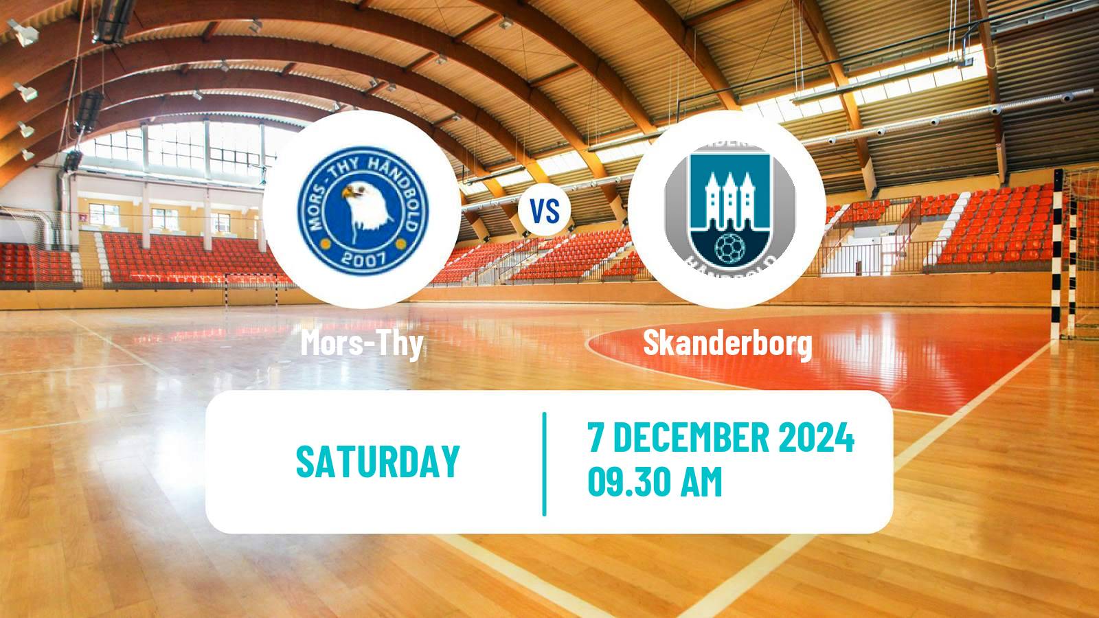 Handball Danish Handbold Ligaen Mors-Thy - Skanderborg