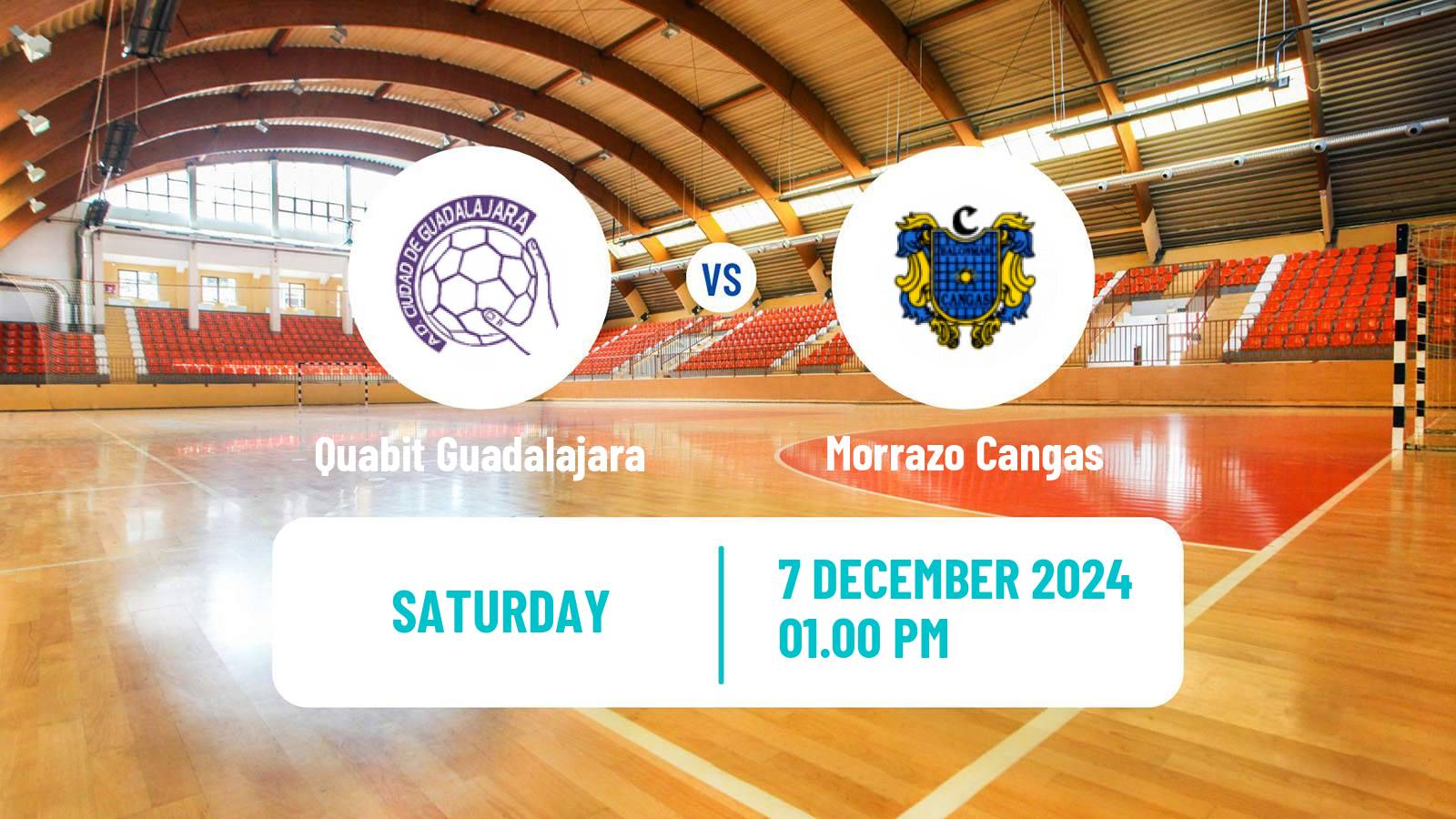 Handball Spanish Liga ASOBAL Quabit Guadalajara - Morrazo Cangas