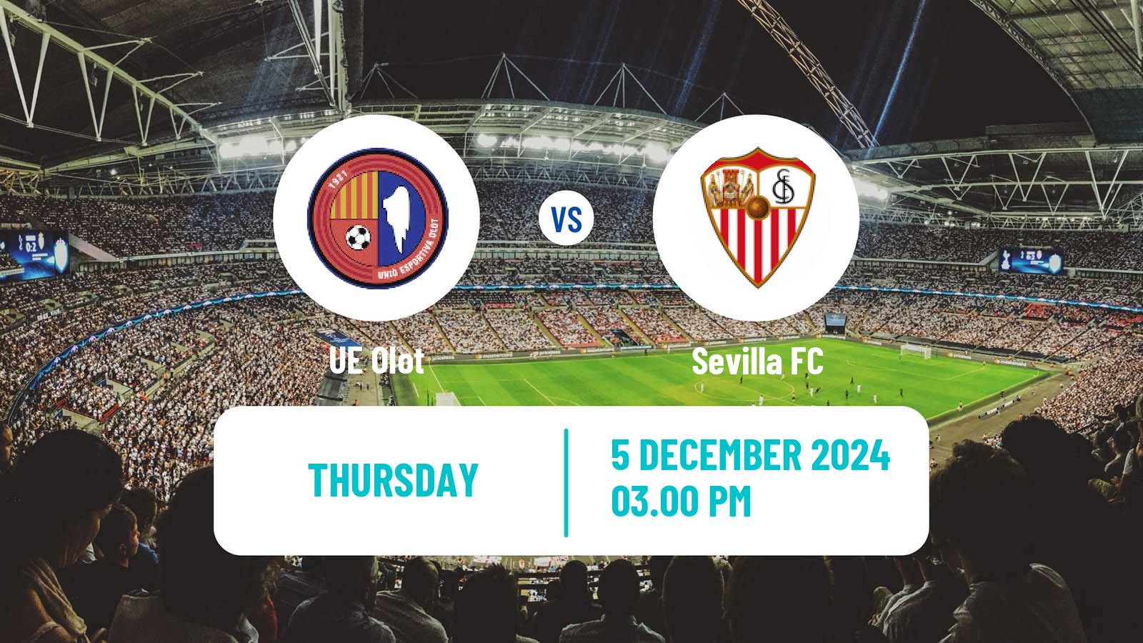 Soccer Spanish Copa del Rey Olot - Sevilla